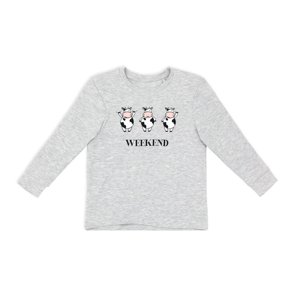 פיג'מה כותנה מודפסת