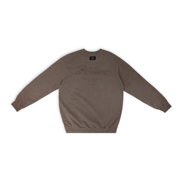 סווטשירט רקום מלפנים ומאחור