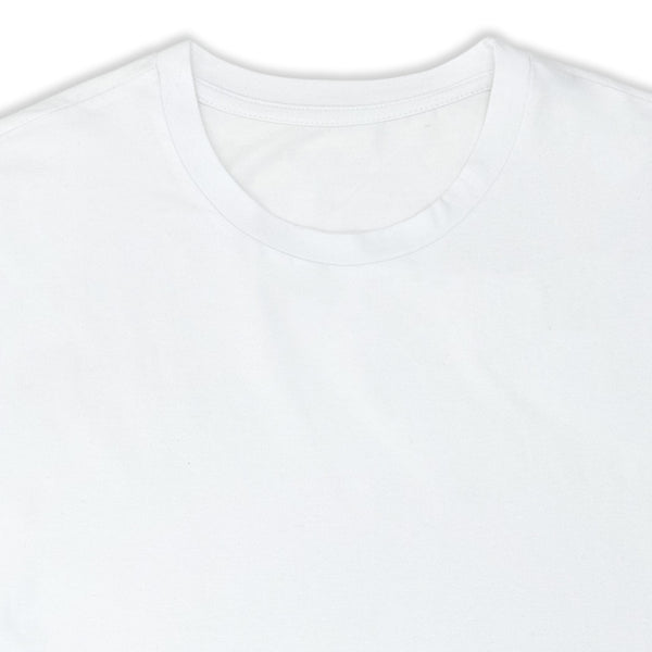 חולצת צווארון עגול שחור / לבן