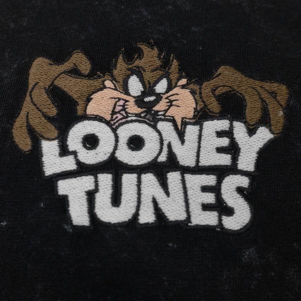 חולצת אוברסייז לוני טונז הדפס ורקמה