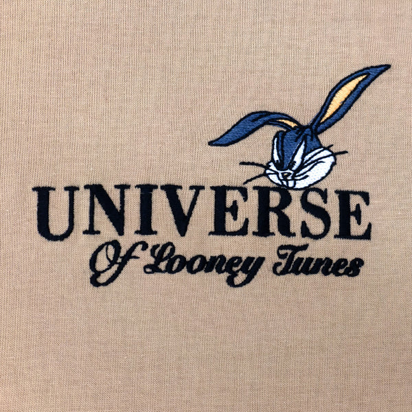 חולצת אוברסייז לוני טונז הדפס ורקמה