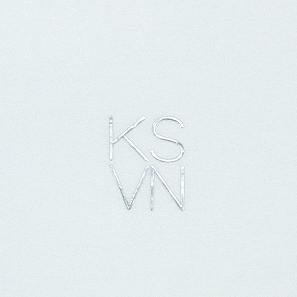 חולצת לייקרה מודפסת KSVN כסוף