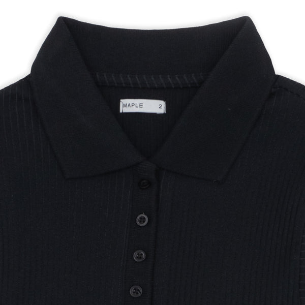 חולצת ריב צווארון וכפתורים