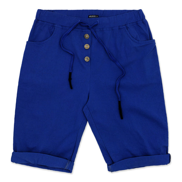 מכנסי שורט כפתורים