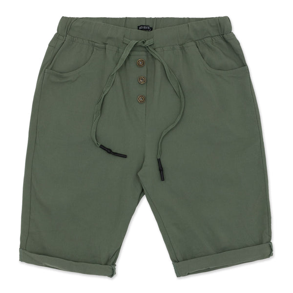 מכנסי שורט כפתורים