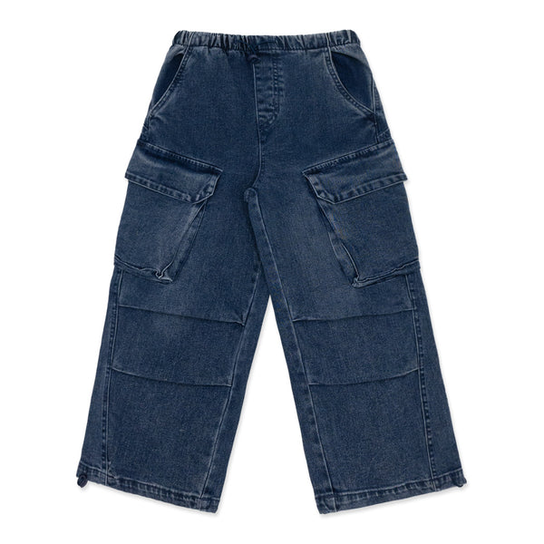 מכנס ג'ינס מדוגם