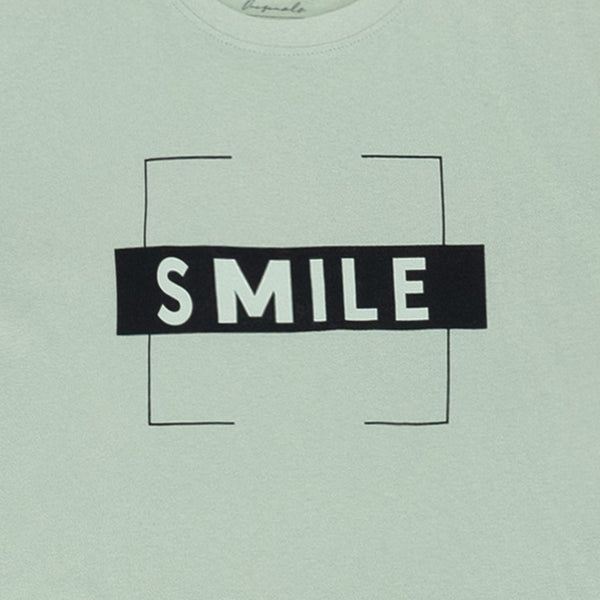 חולצה מודפסת Smile