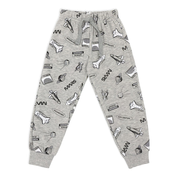 פיג'מה פוטר מודפסת אולאובר