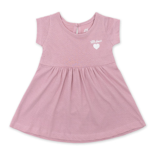 זוג שמלות בד סריג קל פוינטל תינוקות בנות