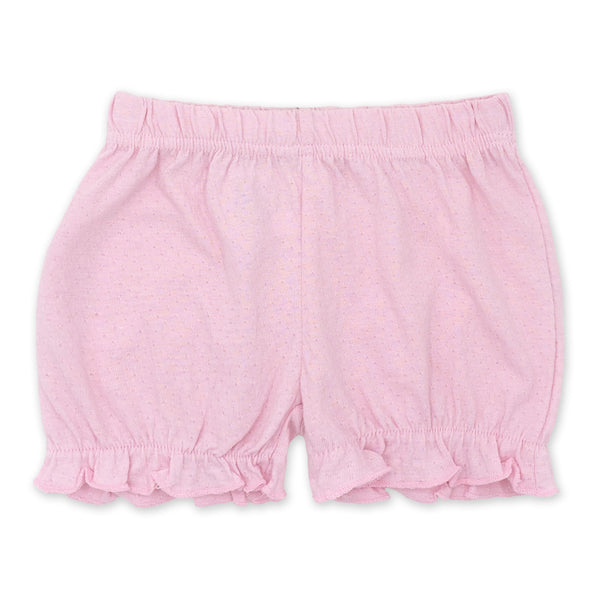 שני מכנסיים מבד פוינטל תינוקות בנות