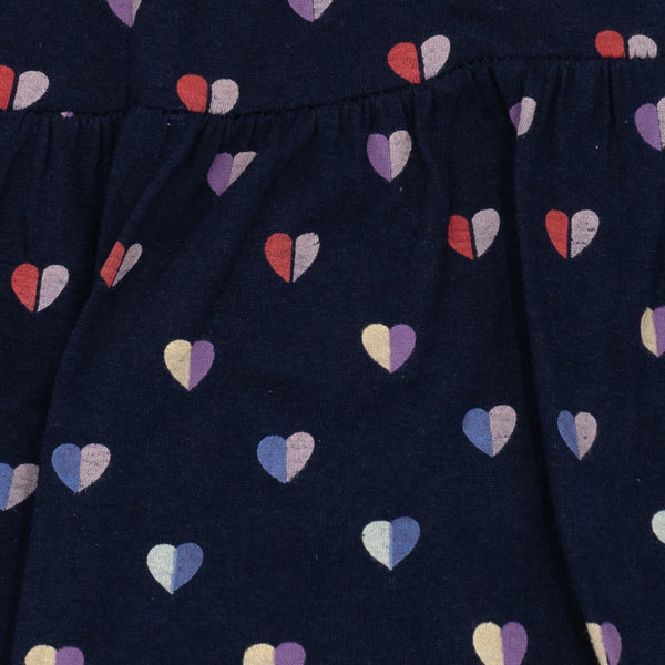 זוג חצאיות חתך כחול-לבן