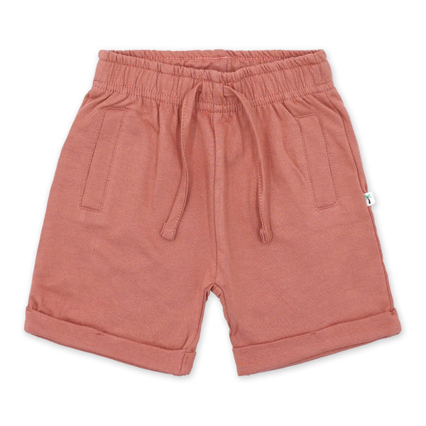 מארז 3 מכנסי פרנץ' טרי עם כיסים ושרוך תינוקות בנים