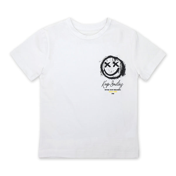 זוג חולצות לייקרה Keep Smiling וטיגריס בנים