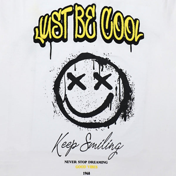 זוג חולצות לייקרה Keep Smiling וטיגריס בנים