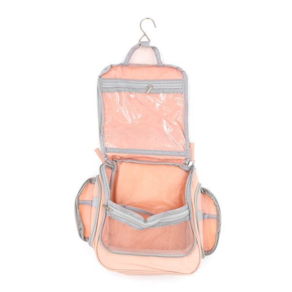 תיק רחצה לטיולים עם מתלה