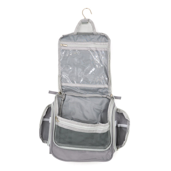 תיק רחצה לטיולים עם מתלה