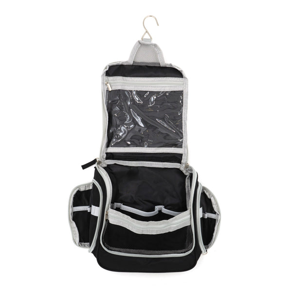 תיק רחצה לטיולים עם מתלה