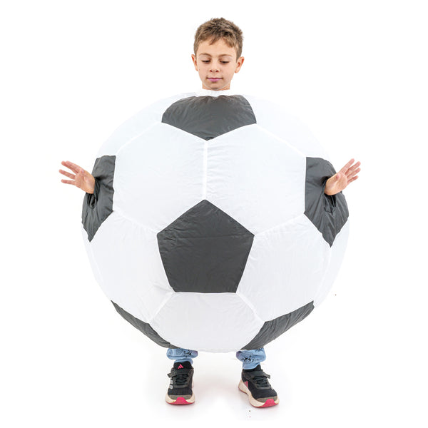 תחפושת מתנפחת כדורגל מידת ילדים ובוגרים