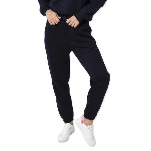 מכנסיים עם כיסים וסיומת גומי נשים