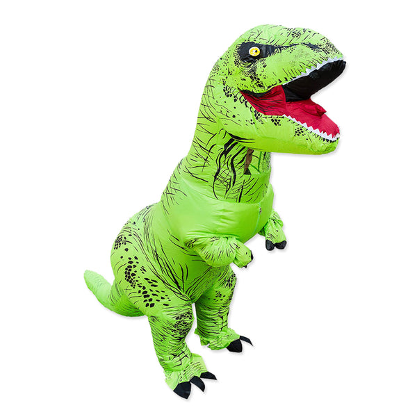 תחפושת מתנפחת דינוזאור בגוונים שונים מידת בוגרים
