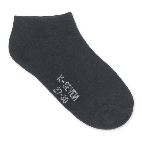 מארז 10 זוגות גרבי קרסוליות K7 שחורות ילדים