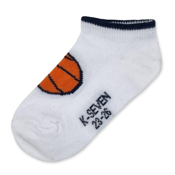 מארז 10 זוגות גרבי קרסוליות K7 מודפסות בנים 27-39