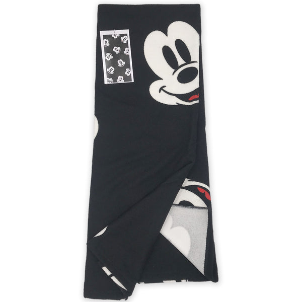 מגבת חוף מיקי מאוס שחור-לבן 70*140 ס