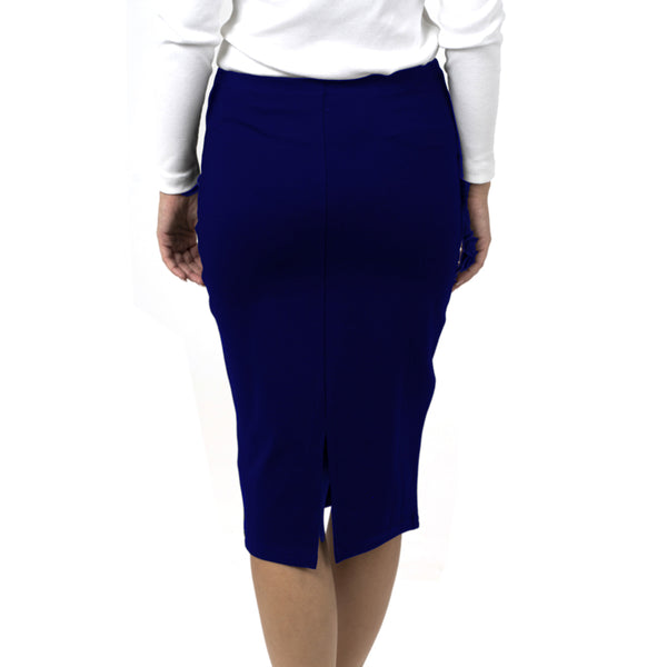 חצאית ג'רזי צרה נשים 0-4