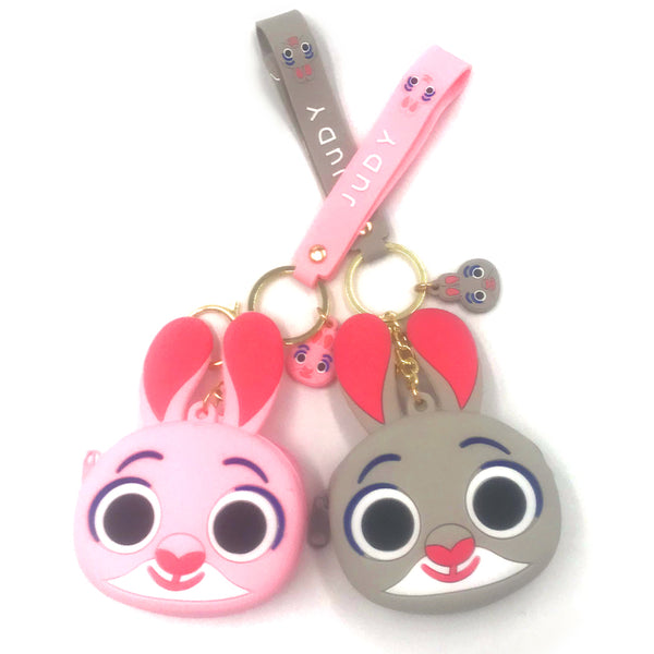 מחזיק מפתחות / ארנק מטבעות ארנבת