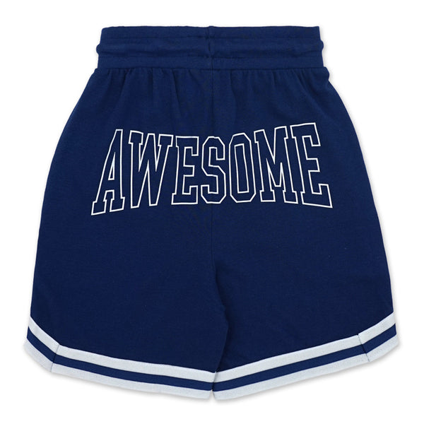 מכנסי ספורט מודפסים Awesome בד פיקה בנים