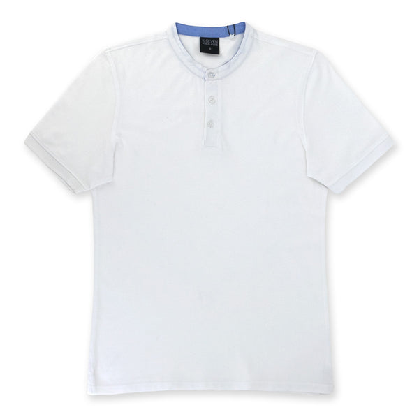 חולצת פולו עם צווארון סיני