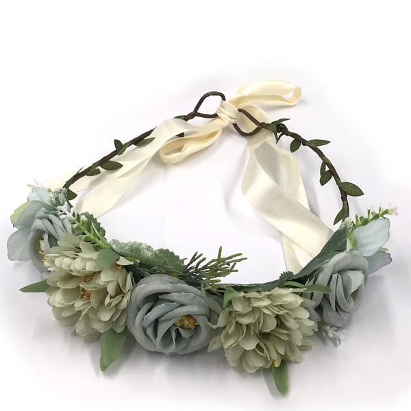 קשת פרחים לשיער