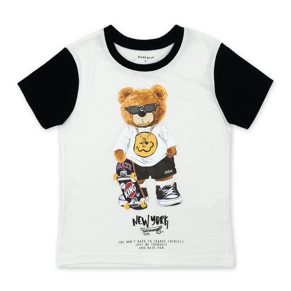 מארז 2 חליפות בהדפסי סקייטבורדינג בנים