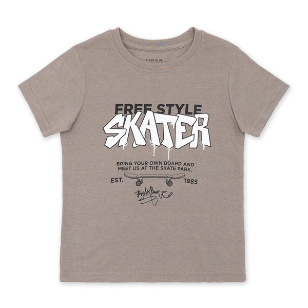 מארז 2 חליפות בהדפסי סקייטבורדינג בנים