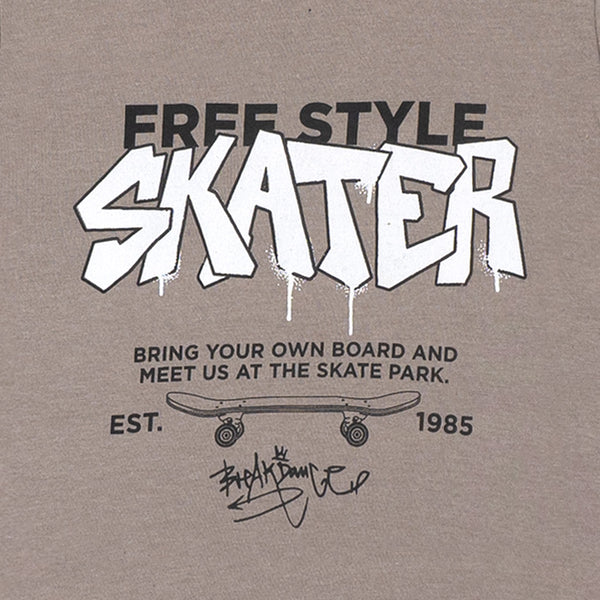 מארז 2 חליפות בהדפסי סקייטבורדינג בנים