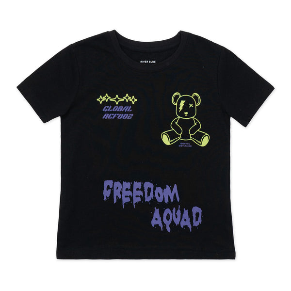 זוג חליפות צהוב-שחור בנים