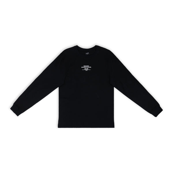 חולצה מודפסת עם שרוול ריב