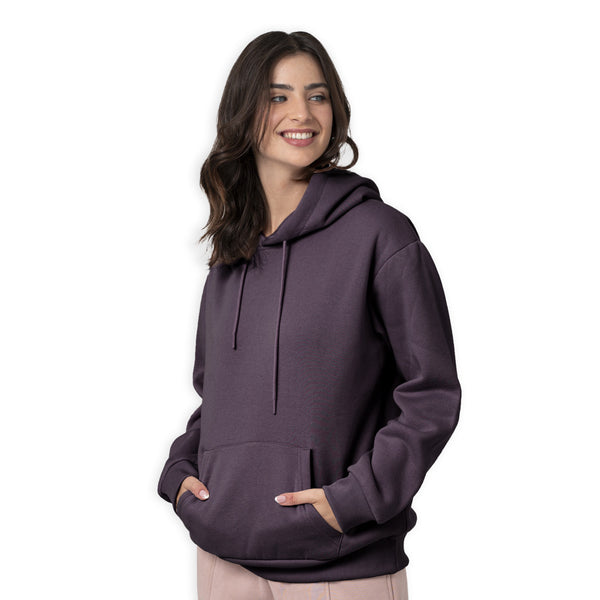 סווטשירט קפוצ'ון כיס קנגורו