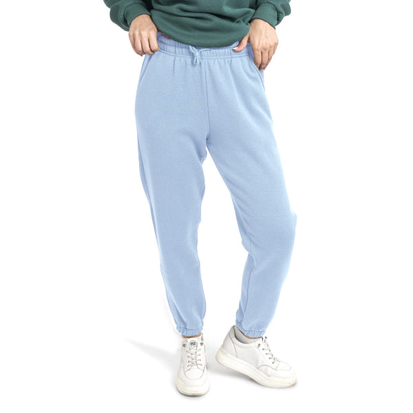 מכנסיים עם כיסים וסיומת גומי נשים