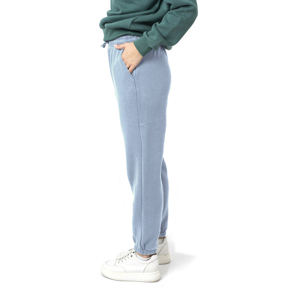 מכנסיים עם כיסים וסיומת גומי נשים