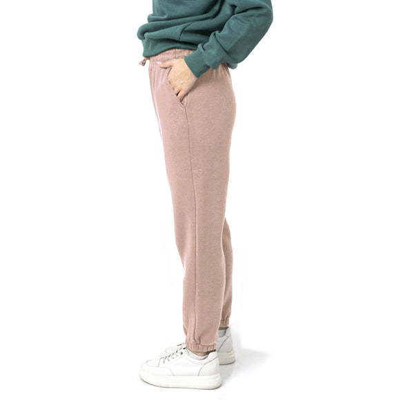 מכנסיים עם כיסים וסיומת גומי נשים