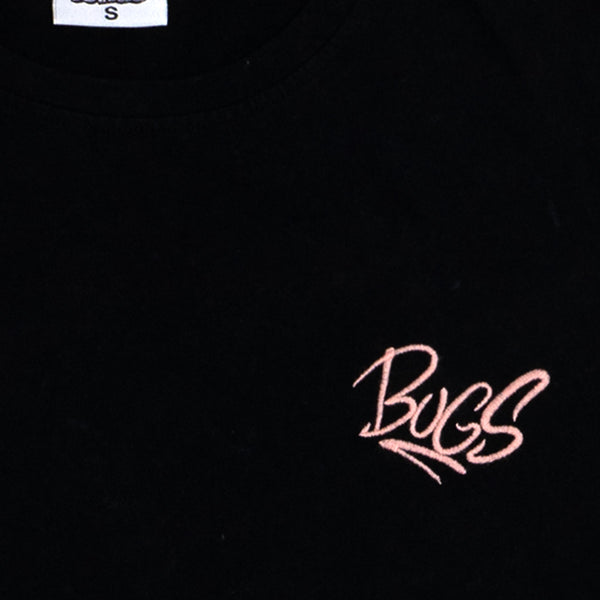 חולצה אוברסייז שטופה רקומה באגס באני גברים