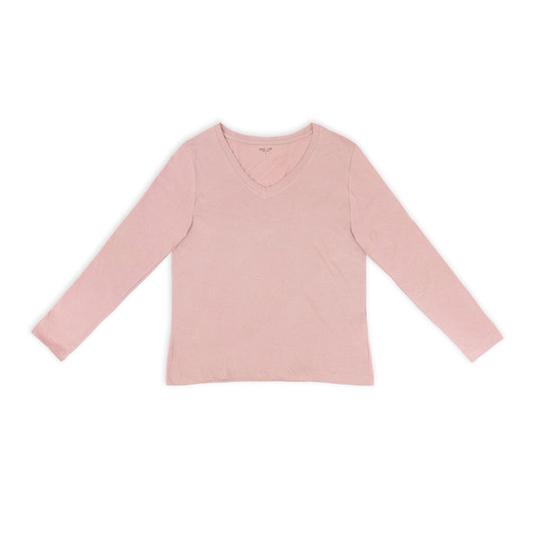 מארז 3 חולצות ארוכות צווארון וי