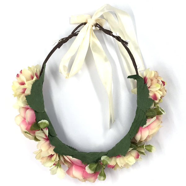 קשת פרחים לשיער