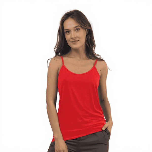 גופיות ספגטי קצרות בגוונים שונים נשים