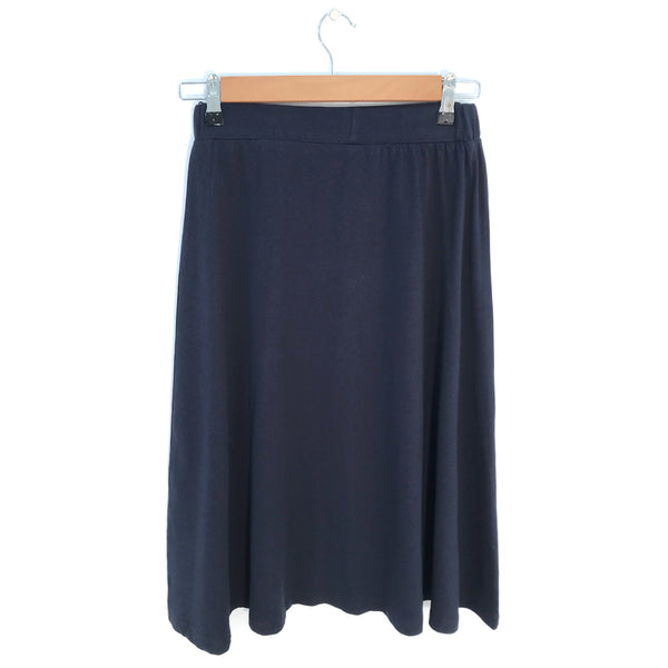 חצאית ברך עם חגורת גומי נשים 1-3