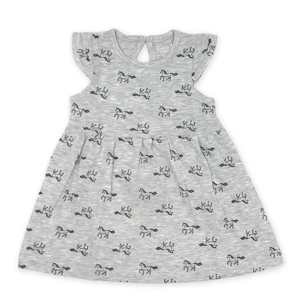 מארז 3 שמלות מודפסות אולאובר פעוטות 6-18M