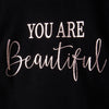 חולצת מעבר מינוטי You Are Beautiful בנות 8-12Y