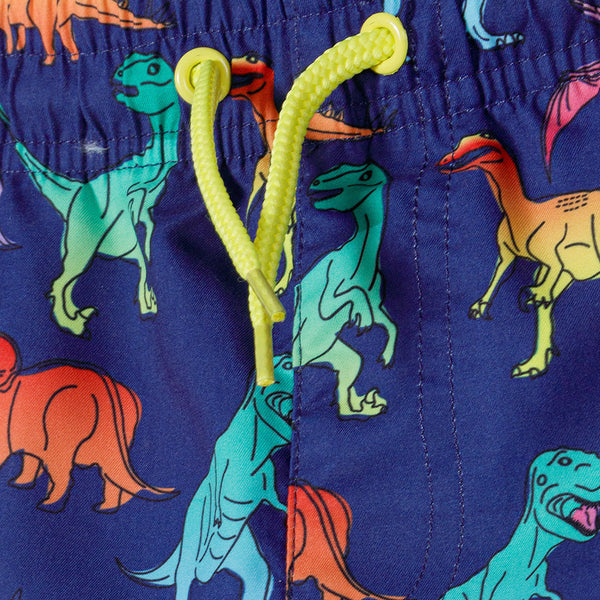 בגד ים מינוטי מודפס דינוזאורים תינוקות ופעוטים