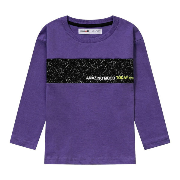 מארז 3 חולצות מעבר מינוטי שחור-אפור-סגול בנים